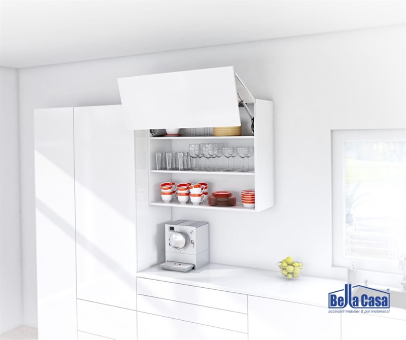 Dulap superior cu sistem de ridicare AVENTOS de la Blum