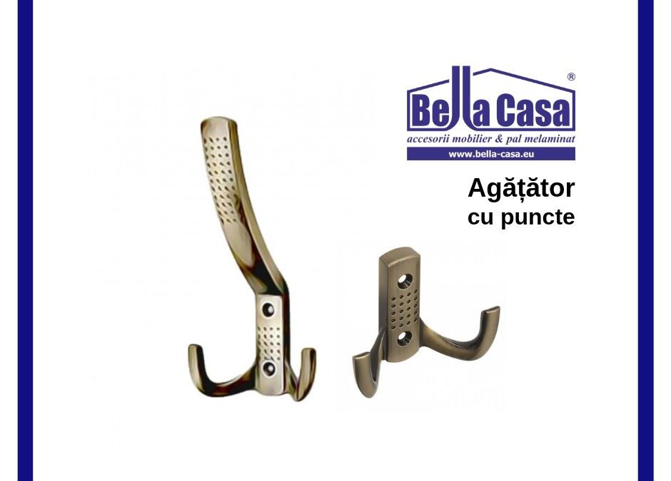 Agățătorul cu puncte. Soluția practică pentru cuiere de hol
