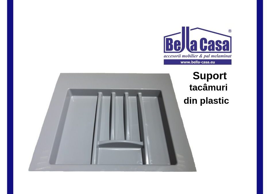Suporți de tacâmuri din plastic. Organizarea poate fi realizată!