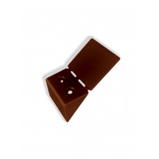 COLTAR TRIUNGHIULAR CU ACOPERIRE DIN PLASTIC -WENGE 