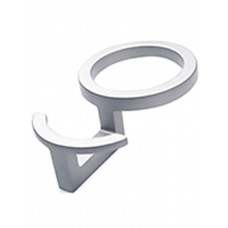 CUIER METALIC METALIC CEBI, GEOMETRICAL STYLISED DESIGN, CU 1 BRAT SI 2 PICIOARE - ALUMINIU