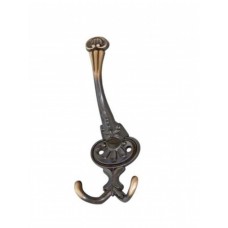 CUIER METALIC VINTAGE ROMANCE CU  1 BRAT SI 2 PICIOARE  - CUPRU ANTIC          