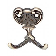 CUIER METALIC VINTAGE ROMANCE CU 2 PICIOARE - ALAMIT ANTIC          