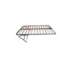 RAMĂ METALICĂ CU SOMIERĂ DIN LEMN ȘI SISTEM DE RIDICARE PENTRU PAT DUBLU 1200X1900 MM 