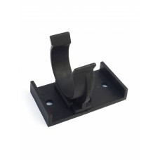 BRIDA DIN PLASTIC PENTRU FIXAREA PICIORULUI PE PLINTA DE PAL NEAGRA