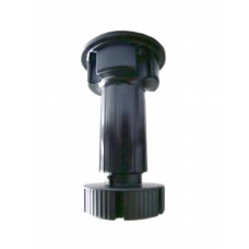 PICIOR DIN PLASTIC CU REGLAJ PENTRU BUCATARIE 150MM NEGRU