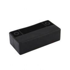 PICIOR DIN PLASTIC DREPTUNGHIULAR 25X83X40MM, NEGRU      