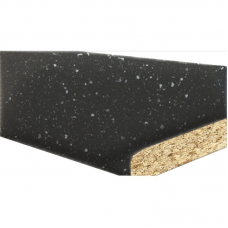 BLAT DE  BUCATARIE 4100X600X28 MM  APOLLON NEGRU             