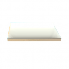 PANOU MDF 2800X1220X18 MM- HG PORCELAIN WHITE 1150