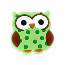 BUTON DIN PLASTIC SOFT TOUCH BUFNITA - VERDE              