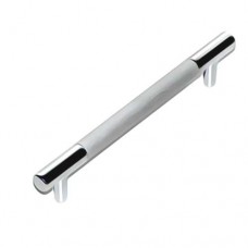MANER METALIC TIP BARA ALUMINIU CU CAPETE CROM 224 MM - SATIN