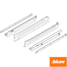Laterală din oţel METABOX N (54 mm), Extensie totală, 30 kg, NL=270 mm, Versiune cu gheare, stânga/dreapta