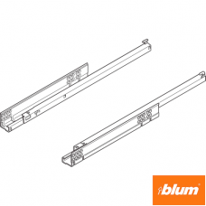 TANDEM BLUMOTION Extensie parţială, 30 kg, NL=270 mm, pt cuplaj, stânga/dreapta
