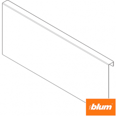 AMBIA-LINE Adaptor pt perete posterior din lemn pentru LEGRABOX Extragere cu front înalt Înălţime C, Oţel