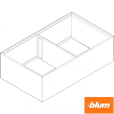 AMBIA-LINE Ramă pentru LEGRABOX Extragere cu front înalt, Oţel, de la NL=400 mm, Lăţime=218 mm