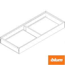 AMBIA-LINE Ramă pentru LEGRABOX Sertar, Oţel, NL=450 mm, Lăţime=200 mm