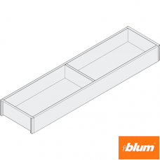 AMBIA-LINE Cadru de egalizare pentru LEGRABOX Sertar, Design de lemn, NL=450 mm, Lăţime=124 mm, pentru grosime perete lateral corp 15/16 mm