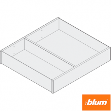 AMBIA-LINE Ramă pentru LEGRABOX Sertar, Design de lemn, de la NL=270 mm, Lăţime=242 mm