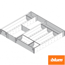 ORGA-LINE Set combinat (cu ocupare parţială), pentru Sertar din lemn, NL=500 mm, Lăţime=512 mm