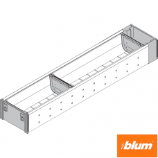 ORGA-LINE Set de casete (cu ocupare parţială), pentru Sertar din lemn, NL=550 mm, Lăţime=108 mm