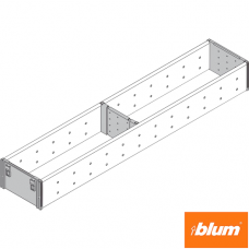 ORGA-LINE Set de compartimentare (cu ocupare parţială), pentru TANDEMBOX Sertar, NL=550 mm, Lăţime=105 mm