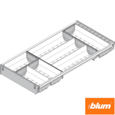 ORGA-LINE Set de casete (cu ocupare parţială), pentru TANDEMBOX Sertar, NL=600 mm, Lăţime=280 mm