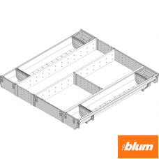 ORGA-LINE Set combinat (cu ocupare completă), pentru TANDEMBOX Sertar, NL=550 mm, KB=600 mm