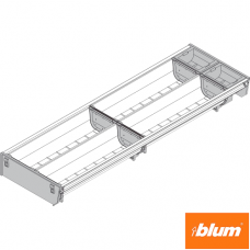 ORGA-LINE Set de casete (cu ocupare parţială), pentru TANDEMBOX Sertar, NL=650 mm, Lăţime=192 mm