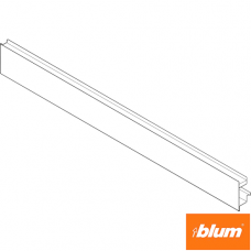 LEGRABOX Front din aluminiu, Cu canelură pentru elementul de inserţie, pentru Extragere interioară, KB=1200 mm, pentru debitat