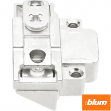 CLIP Plăcuţă de montaj, dreaptă (31 mm), 0 mm, Zinc, şuruburi, reglaj pe înălţime: Excentric, dreapta, pentru rame de aluminiu înguste