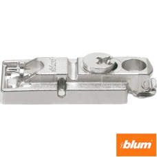 CLIP Plăcuţă de montaj, dreaptă (22/32 mm), 0 mm, Zinc, şuruburi, reglaj pe înălţime: Excentric