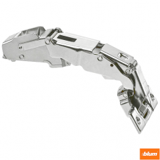 CLIP top Balama cu unghi de deschidere mare 155°, Uşă semiaplicată, fără arc, Oală: şuruburi