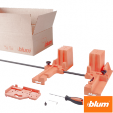 BOXFIX E-L – aparat montaj, kit starter pentru LEGRABOX, manual, Mod de montare: Şuruburi, KB KB de la 270 până la 1200 mm